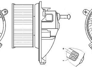 Ventilator habitaclu MAHLE ORIGINAL AB 271 000S – VW | AutoRival