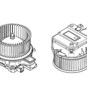 Ventilator habitaclu MAHLE ORIGINAL AB 338 000P – VW | AutoRival