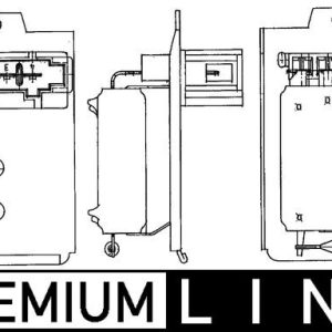 Rezistor ventilator habitaclu MAHLE ORIGINAL ABR 18 000P – VW | AutoRival