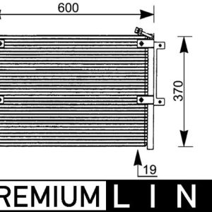 Condensator climatizare MAHLE ORIGINAL AC 171 000P – VW | AutoRival