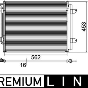 Condensator climatizare MAHLE ORIGINAL AC 325 000P – VW | AutoRival