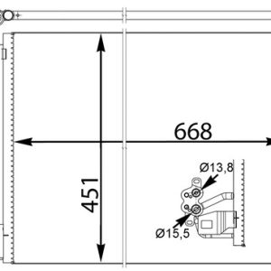 Condensator climatizare MAHLE ORIGINAL AC 774 000S – VW | AutoRival