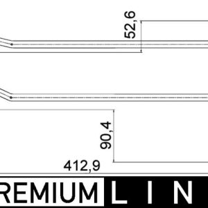 Furtun ulei MAHLE ORIGINAL AHX 4 000P – VW | AutoRival