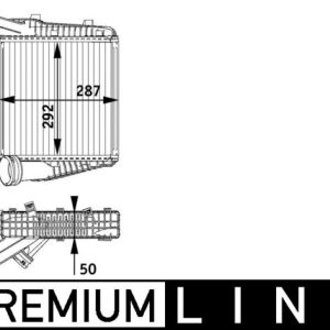 Intercooler compresor MAHLE ORIGINAL CI 142 000P – VW | AutoRival