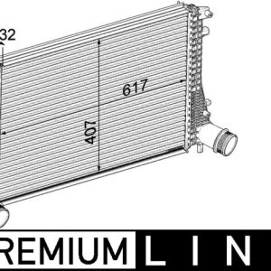 Intercooler compresor MAHLE ORIGINAL CI 207 000P – VW | AutoRival