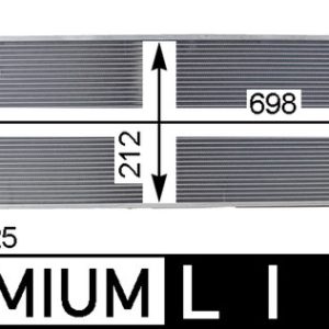 Radiator temperatura scazuta intercooler MAHLE ORIGINAL CIR 9 000P – VW | AutoRival