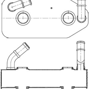 Radiator racire ulei cutie de viteze automata MAHLE ORIGINAL CLC 178 000S – VW | AutoRival