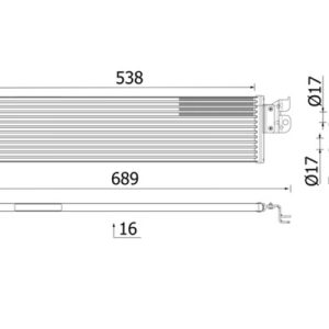 Radiator racire ulei cutie de viteze automata MAHLE ORIGINAL CLC 328 000P – VW | AutoRival
