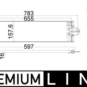 Radiator racire ulei cutie de viteze automata MAHLE ORIGINAL CLC 49 000P – VW | AutoRival