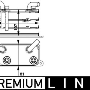 Radiator racire ulei cutie de viteze automata MAHLE ORIGINAL CLC 62 000P – VW | AutoRival