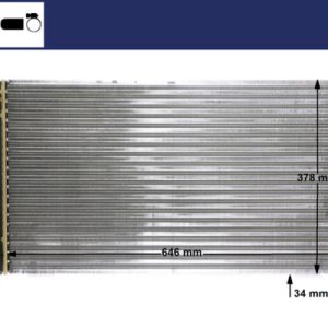 Radiator racire motor MAHLE ORIGINAL CR 607 000S – VW | AutoRival
