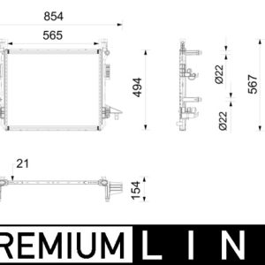 Radiator baterie de antrenare MAHLE ORIGINAL CRE 10 000P – VW | AutoRival