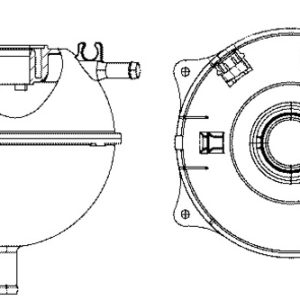 Vas de expansiune racire MAHLE ORIGINAL CRT 23 000S – VW | AutoRival