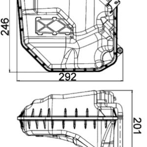Vas de expansiune racire MAHLE ORIGINAL CRT 9 000S – VW | AutoRival