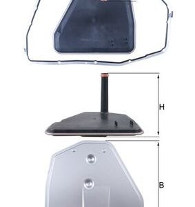 Filtru hidraulic cutie de viteze automata MAHLE ORIGINAL HX 164D1 – VW | AutoRival