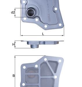 Filtru hidraulic cutie de viteze automata MAHLE ORIGINAL HX 259 – VW | AutoRival