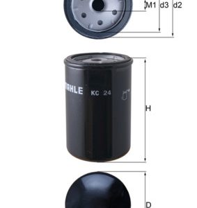 Filtru combustibil MAHLE ORIGINAL KC 24 – VW | AutoRival