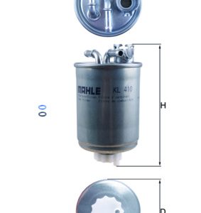 Filtru combustibil MAHLE ORIGINAL KL 410D – VW | AutoRival