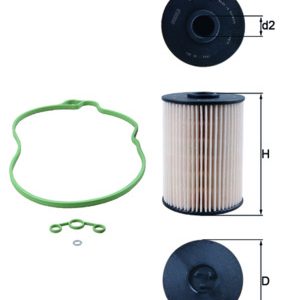 Filtru combustibil MAHLE ORIGINAL KX 200D/S – VW | AutoRival