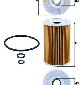 Filtru ulei MAHLE ORIGINAL OX 388D – VW | AutoRival