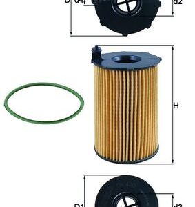 Filtru ulei MAHLE ORIGINAL OX 420D – VW | AutoRival
