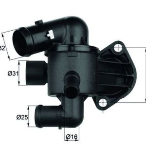Termostat lichid racire MAHLE ORIGINAL TI 33 87 – VW | AutoRival