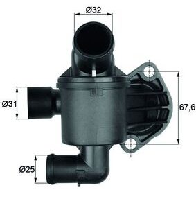 Termostat lichid racire MAHLE ORIGINAL TI 35 87 – VW | AutoRival