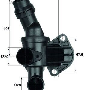 Termostat lichid racire MAHLE ORIGINAL TI 6 80 – VW | AutoRival