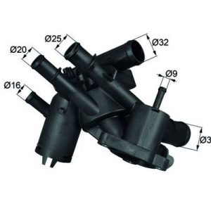 Termostat lichid racire MAHLE ORIGINAL TM 4 109 – VW | AutoRival