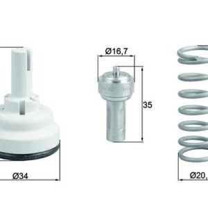 Termostat lichid racire MAHLE ORIGINAL TX 182 105D – VW | AutoRival