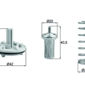 Termostat lichid racire MAHLE ORIGINAL TX 183 80D – VW | AutoRival