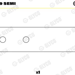 Cuzinet arbore GLYCO 55-3729 SEMI – VW | AutoRival