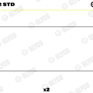 Cuzineti biela GLYCO 71-3932 STD – VW | AutoRival