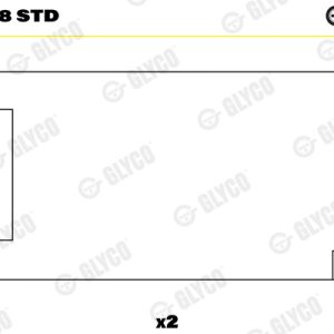 Bucsi ax cu came GLYCO 73-4828 STD – VW | AutoRival