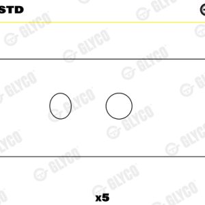 Bucsi ax cu came GLYCO N118/5 STD – VW | AutoRival