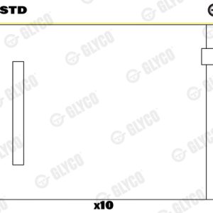 Bucsi ax cu came GLYCO N147/5 STD – VW | AutoRival