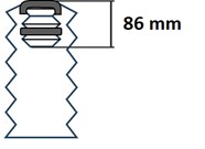 Chit protectie praf amortizor KYB 910359 – VW | AutoRival