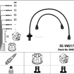 Set cablaj aprindere NGK 0948 – VW | AutoRival