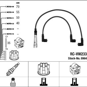 Set cablaj aprindere NGK 0964 – VW | AutoRival