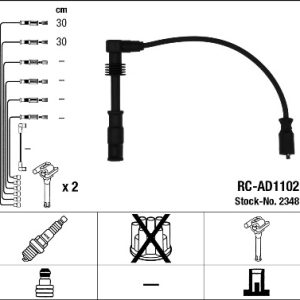 Set cablaj aprindere NGK 2348 – VW | AutoRival