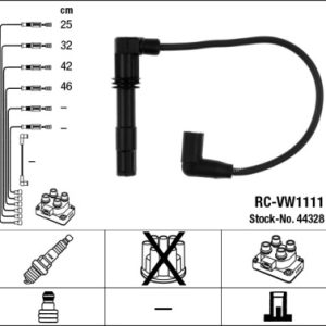 Set cablaj aprindere NGK 44328 – VW | AutoRival