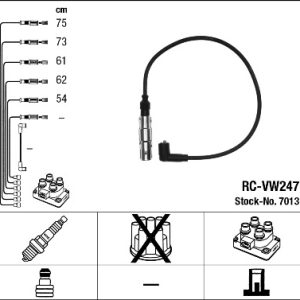 Set cablaj aprindere NGK 7013 – VW | AutoRival