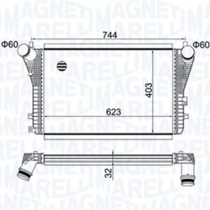 Intercooler compresor MAGNETI MARELLI 351319204050 – VW | AutoRival