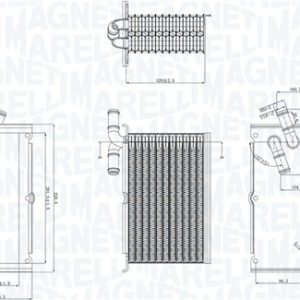 Intercooler compresor MAGNETI MARELLI 351319205430 – VW | AutoRival