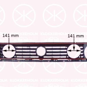 Grila radiator KLOKKERHOLM 9521996 – VW | AutoRival