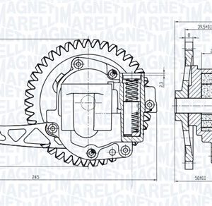 Pompa ulei MAGNETI MARELLI 351516000015 – VW | AutoRival