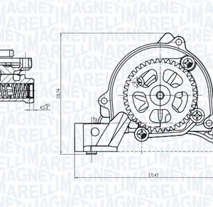 Pompa ulei MAGNETI MARELLI 351516000026 – VW | AutoRival