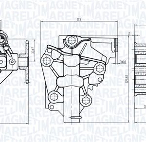 Pompa ulei MAGNETI MARELLI 351516000107 – VW | AutoRival