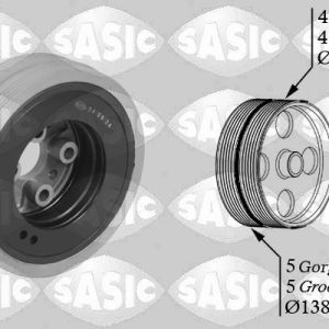 Fulie curea arbore cotit SASIC 2156004 – VW | AutoRival