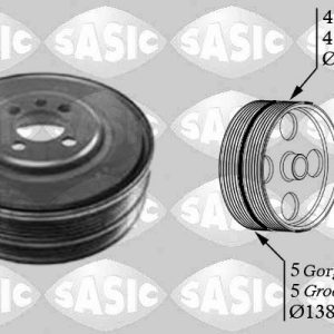 Fulie curea arbore cotit SASIC 2156027 – VW | AutoRival